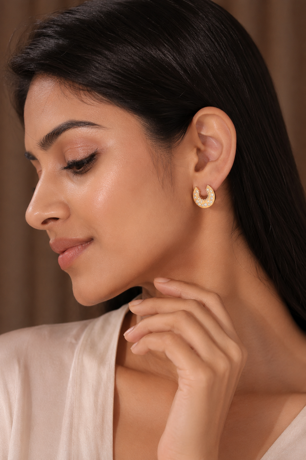 Starlit Curve Earrings