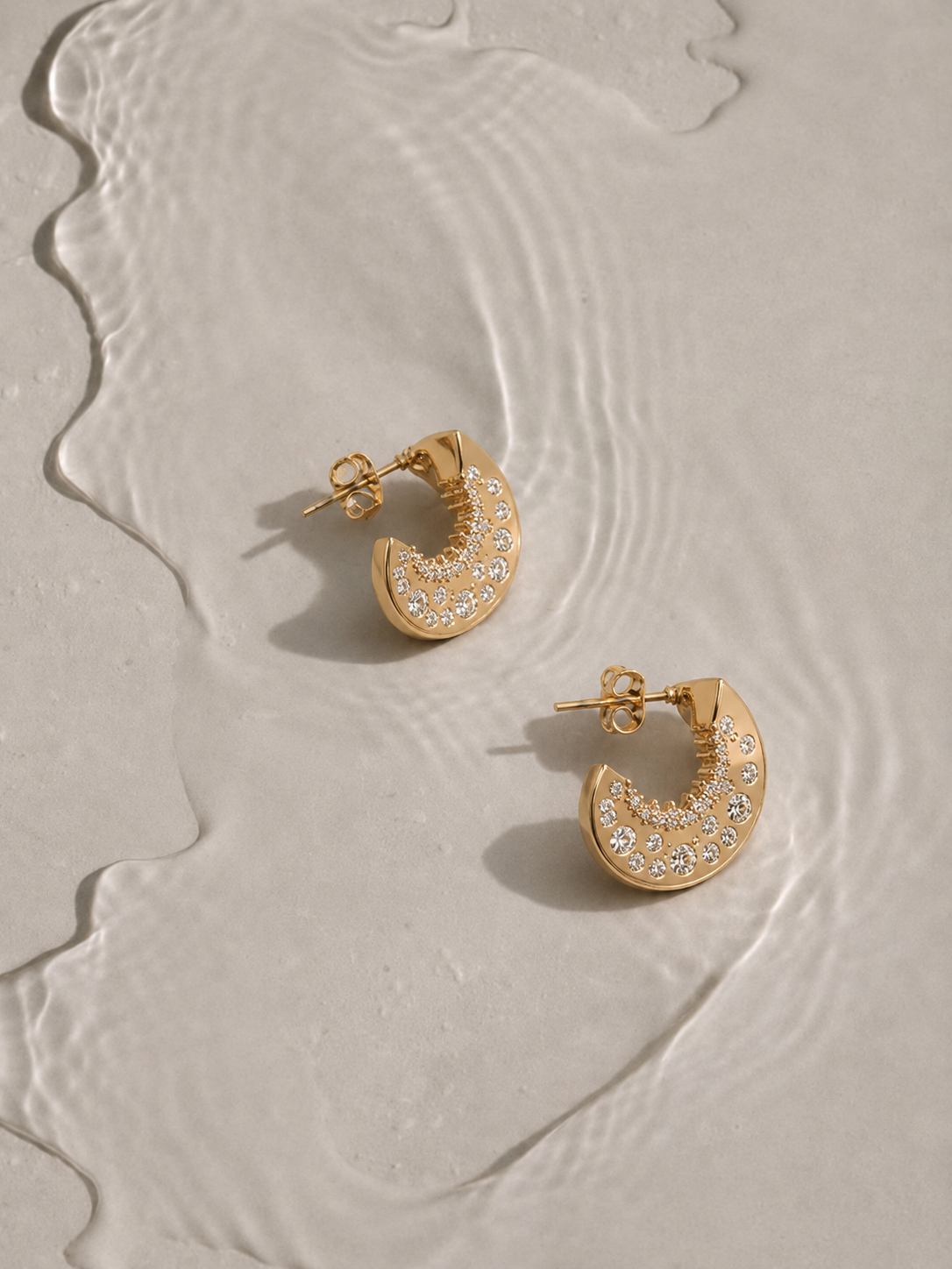 Starlit Curve Earrings