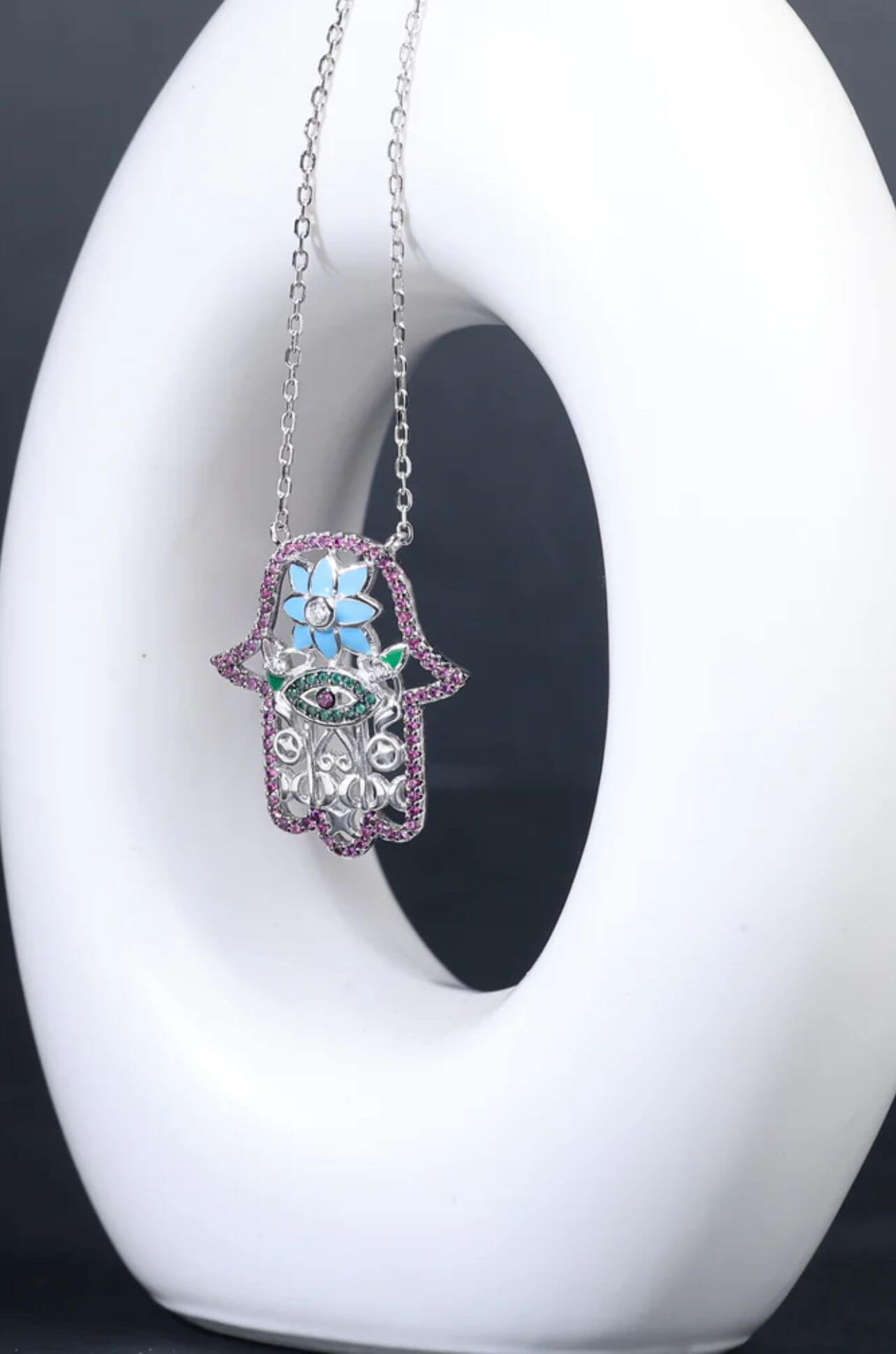 Ruby Bloosom Hamsa