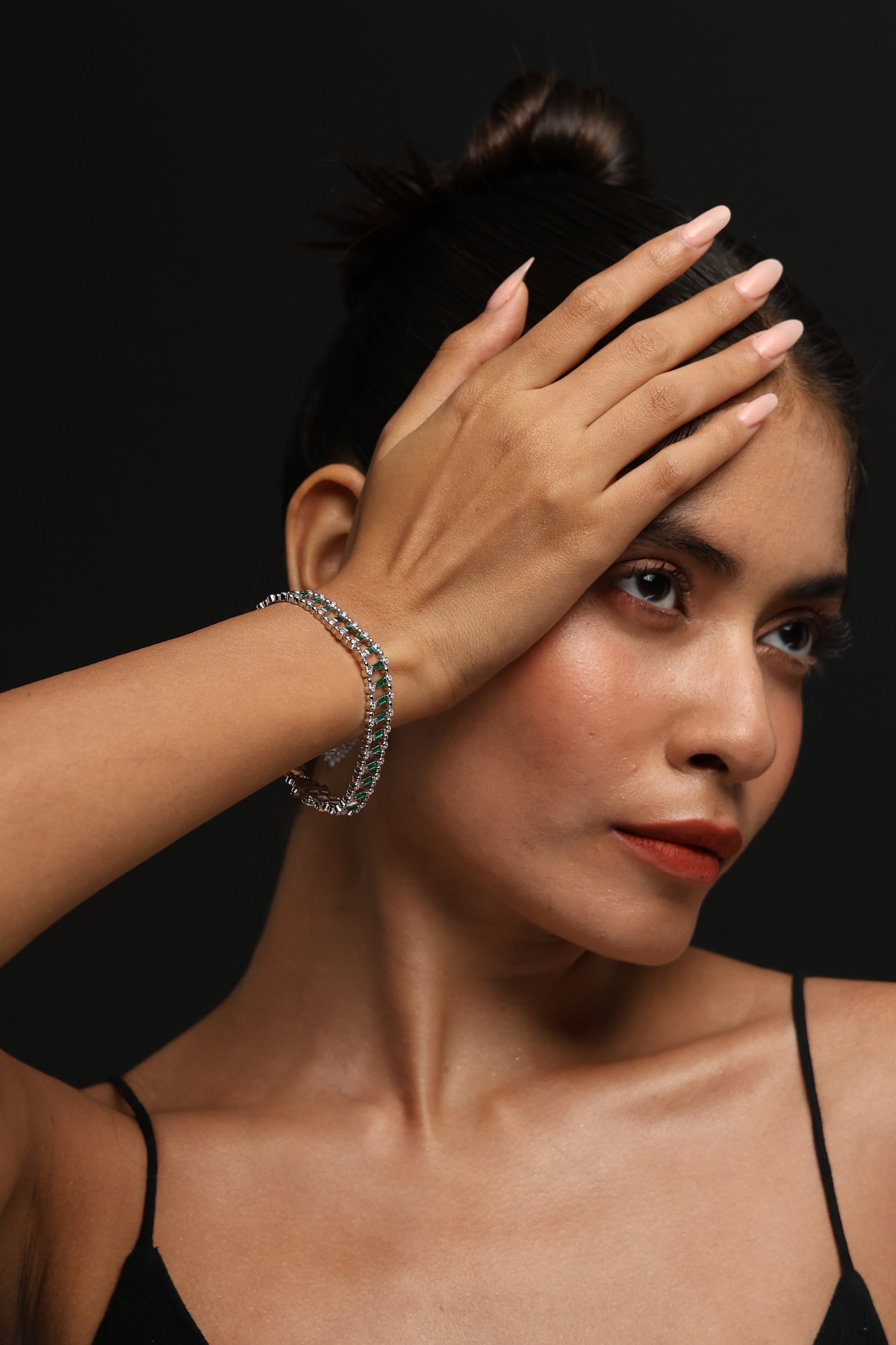 Green Diamond Stripe