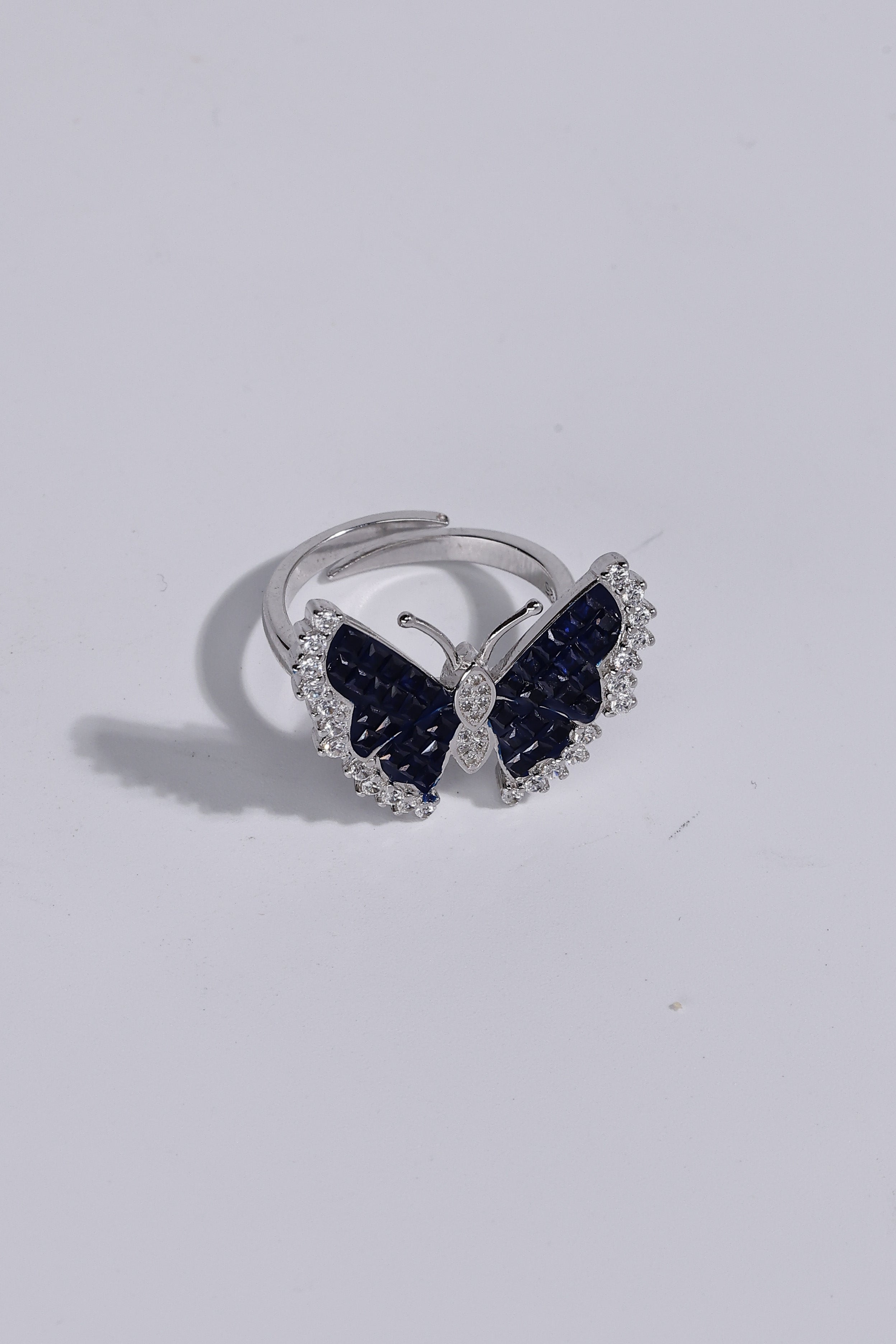 Blue Sapphire Glamourfly Ring
