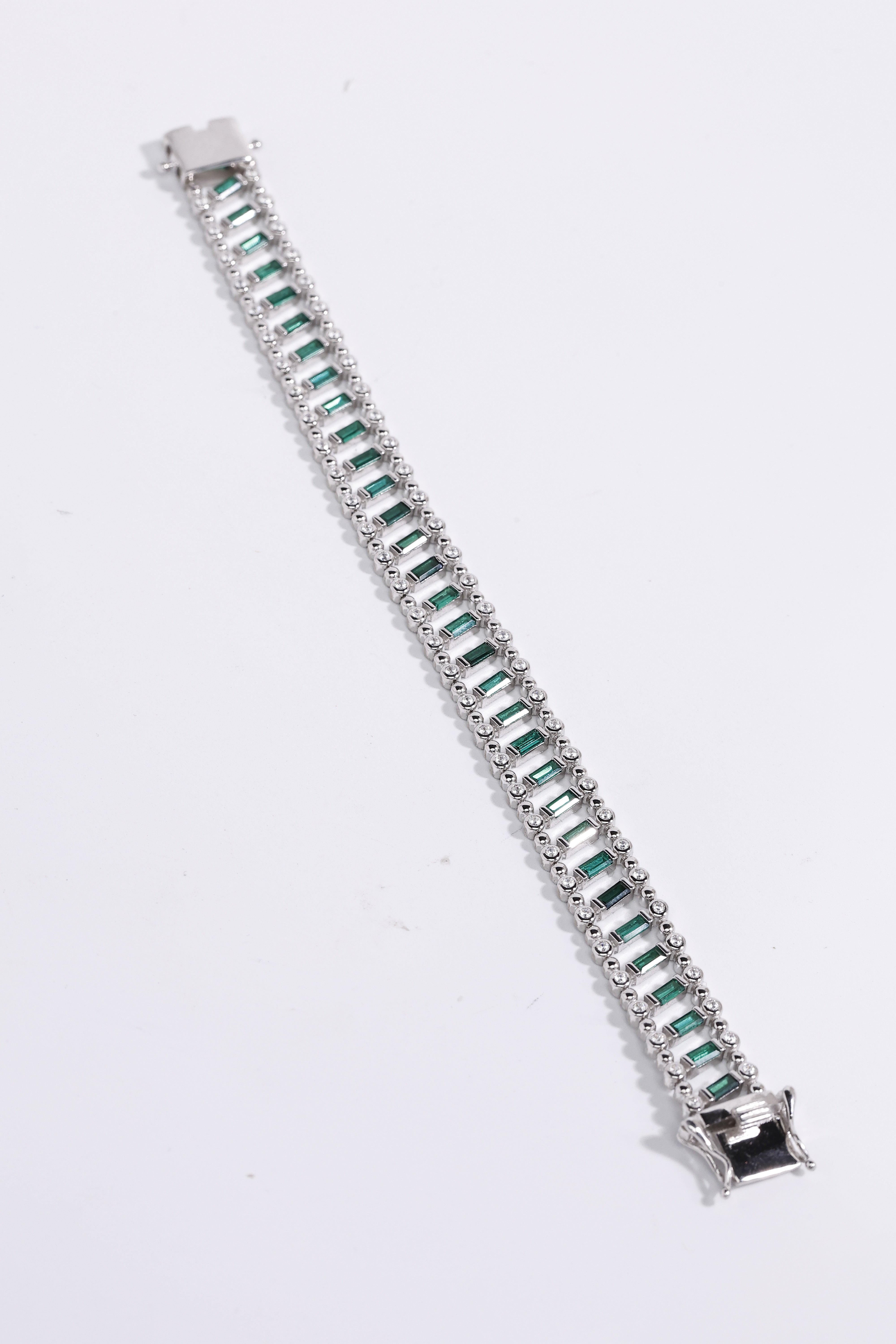 Green Diamond Stripe