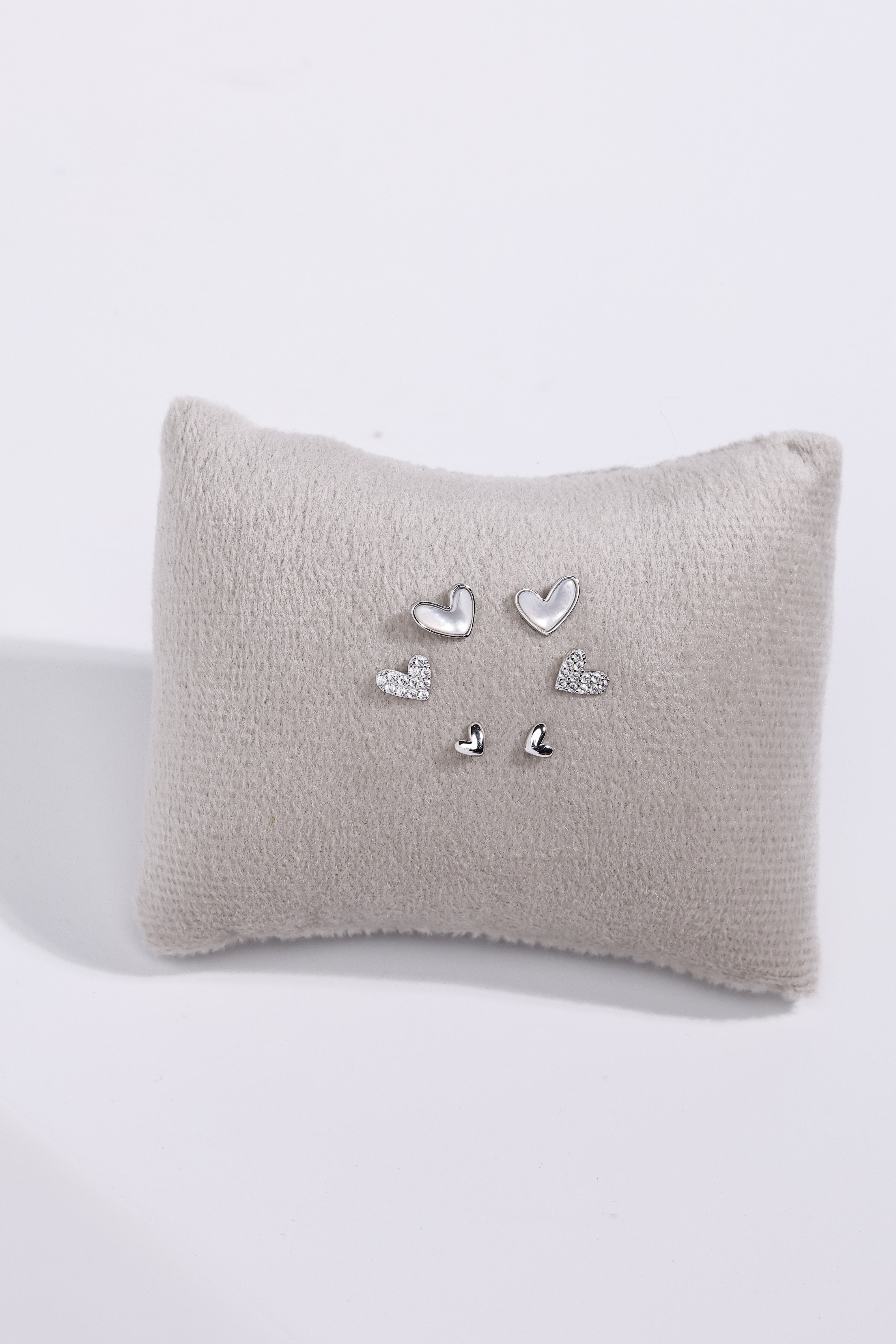 Ivory Heart Shine/Sparkle