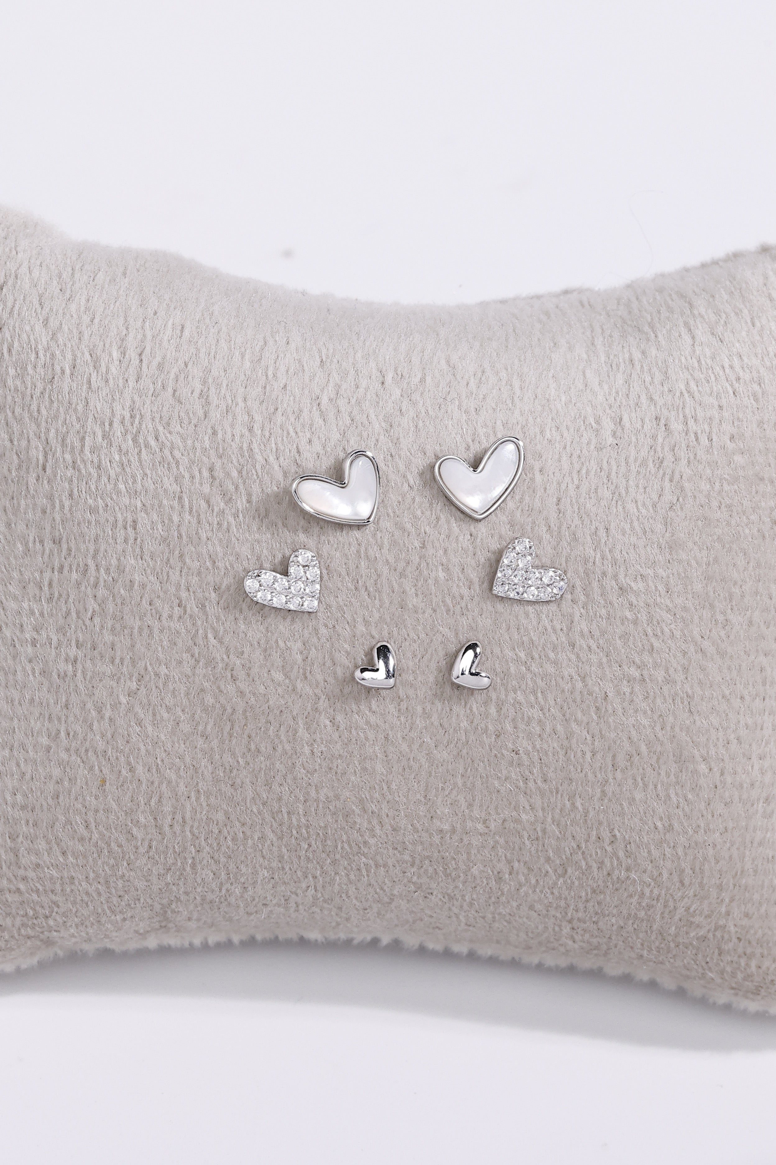 Ivory Heart Shine/Sparkle