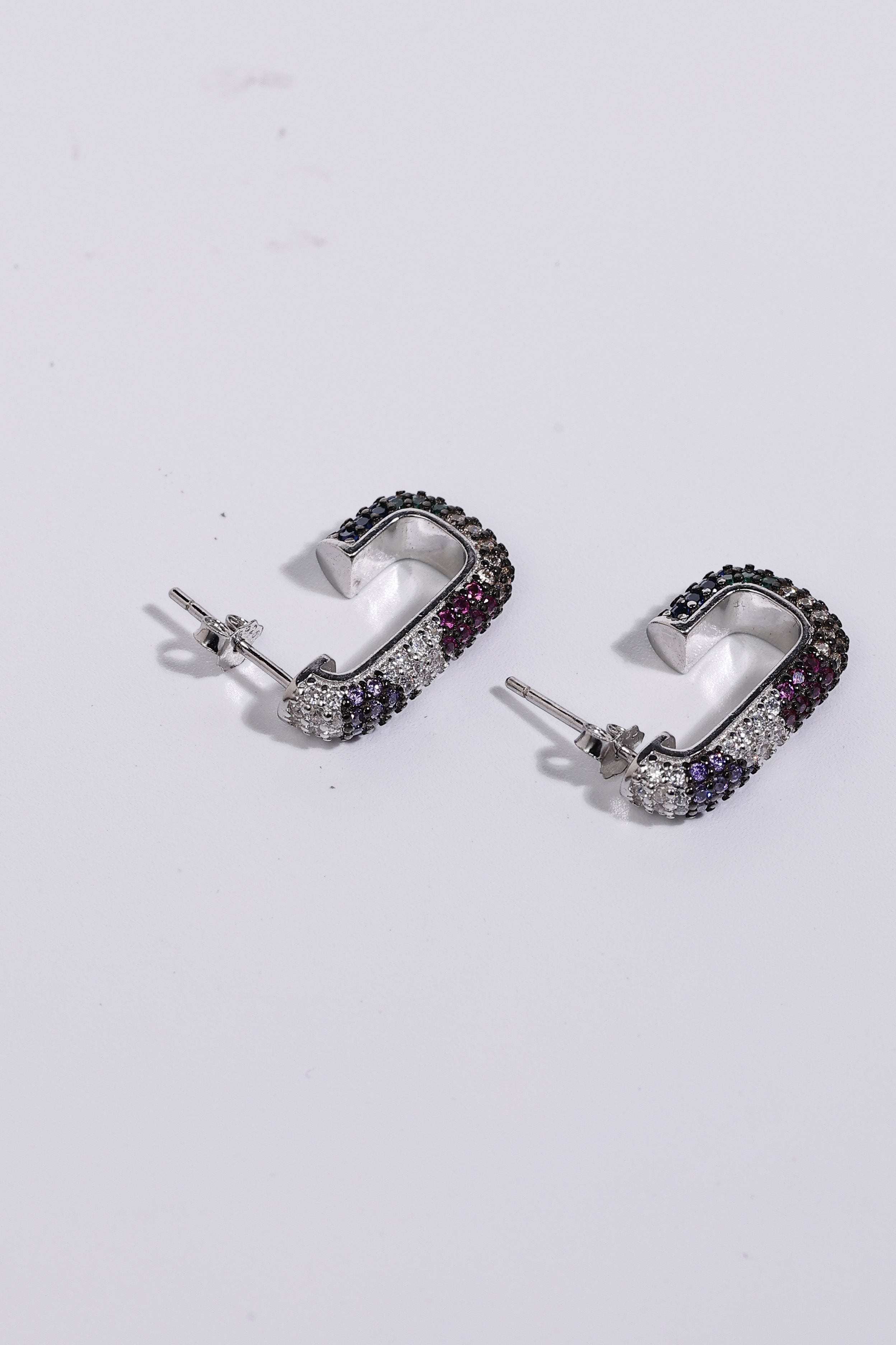 Black Diamond Gleam Hoops