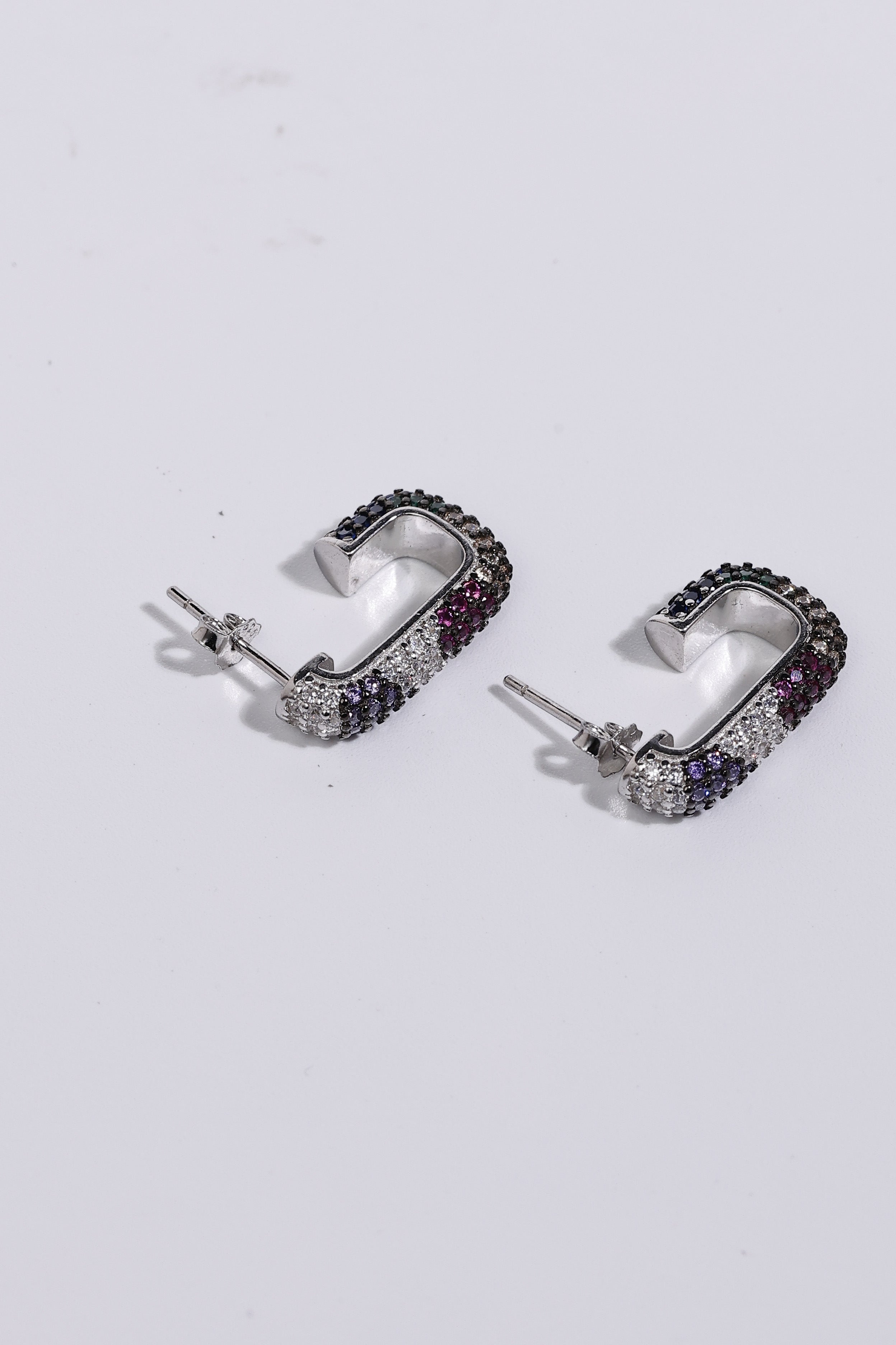 Black Diamond Gleam Hoops