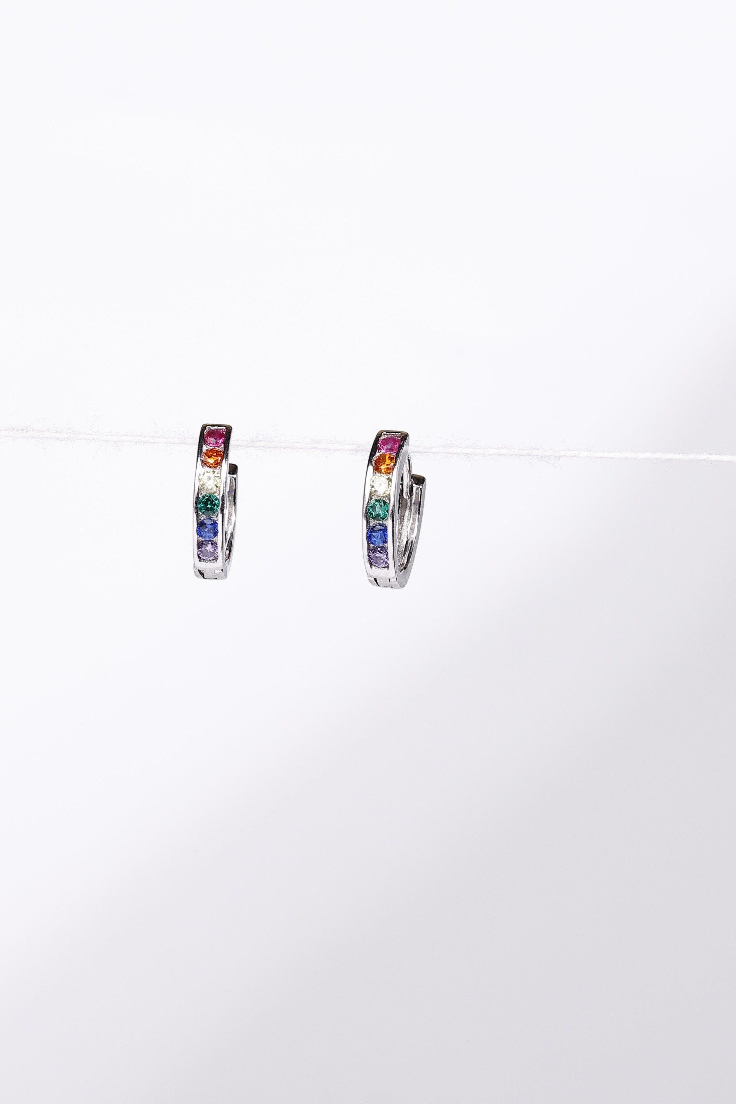 Rainbow Mini Hoops