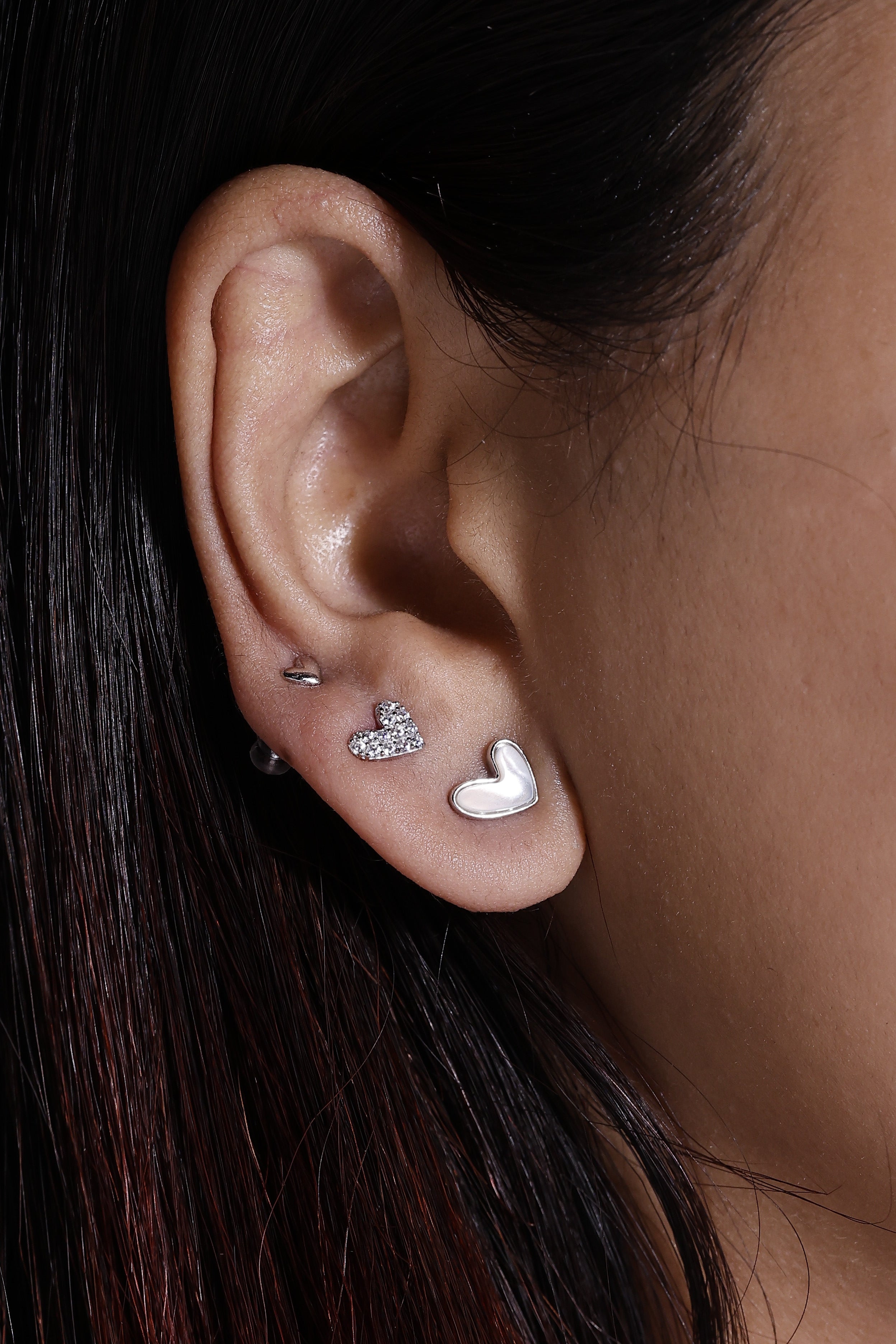 Ivory Heart Shine/Sparkle