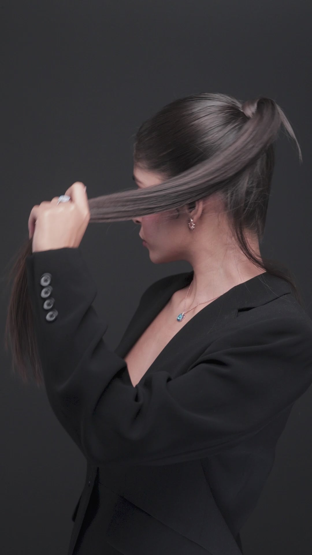 Aqua Glass Gleam Pendant