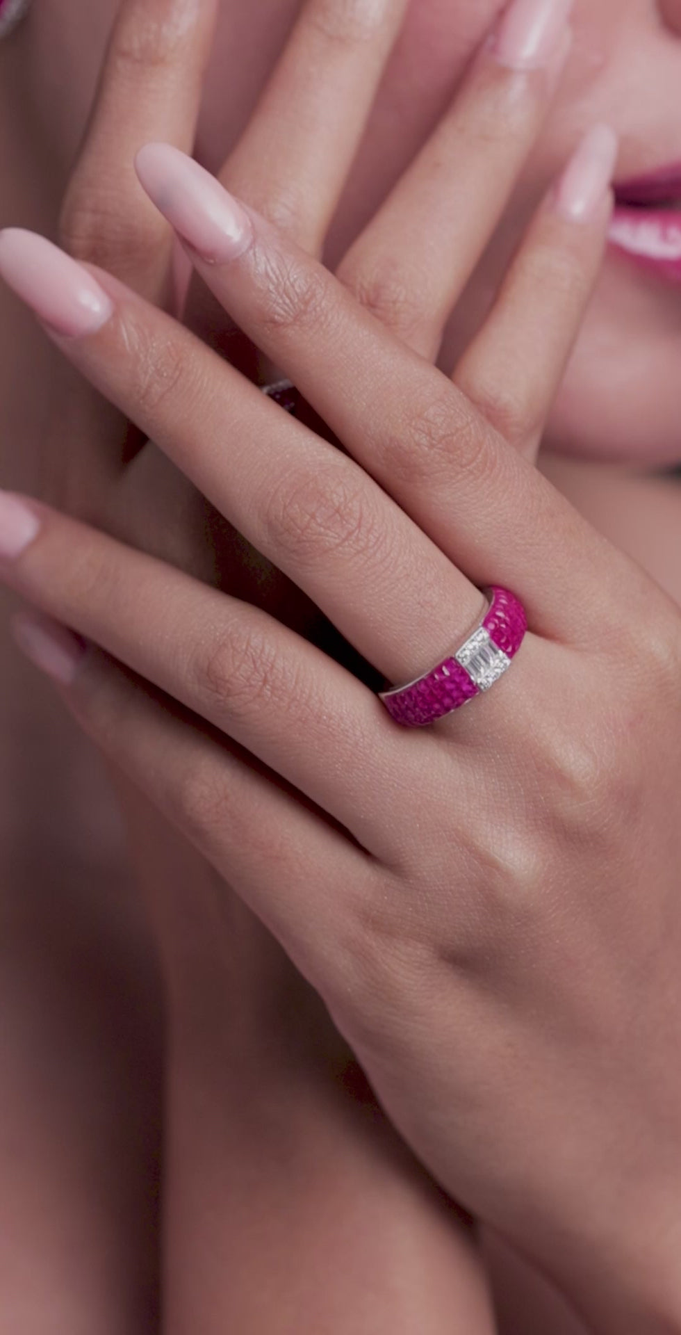 Infinity Ruby Ring